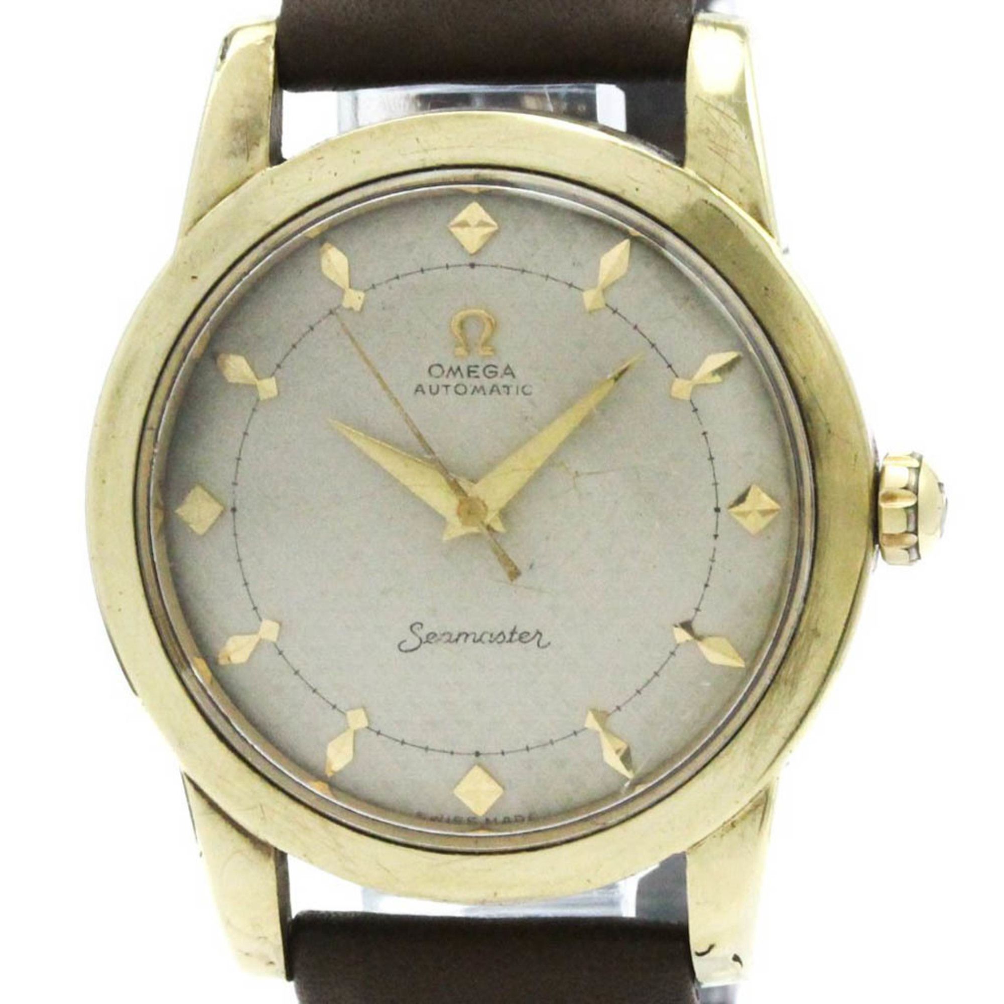 Vintage OMEGA Seamaster Cal 351 Gold Plated Automatic Mens Watch 2577