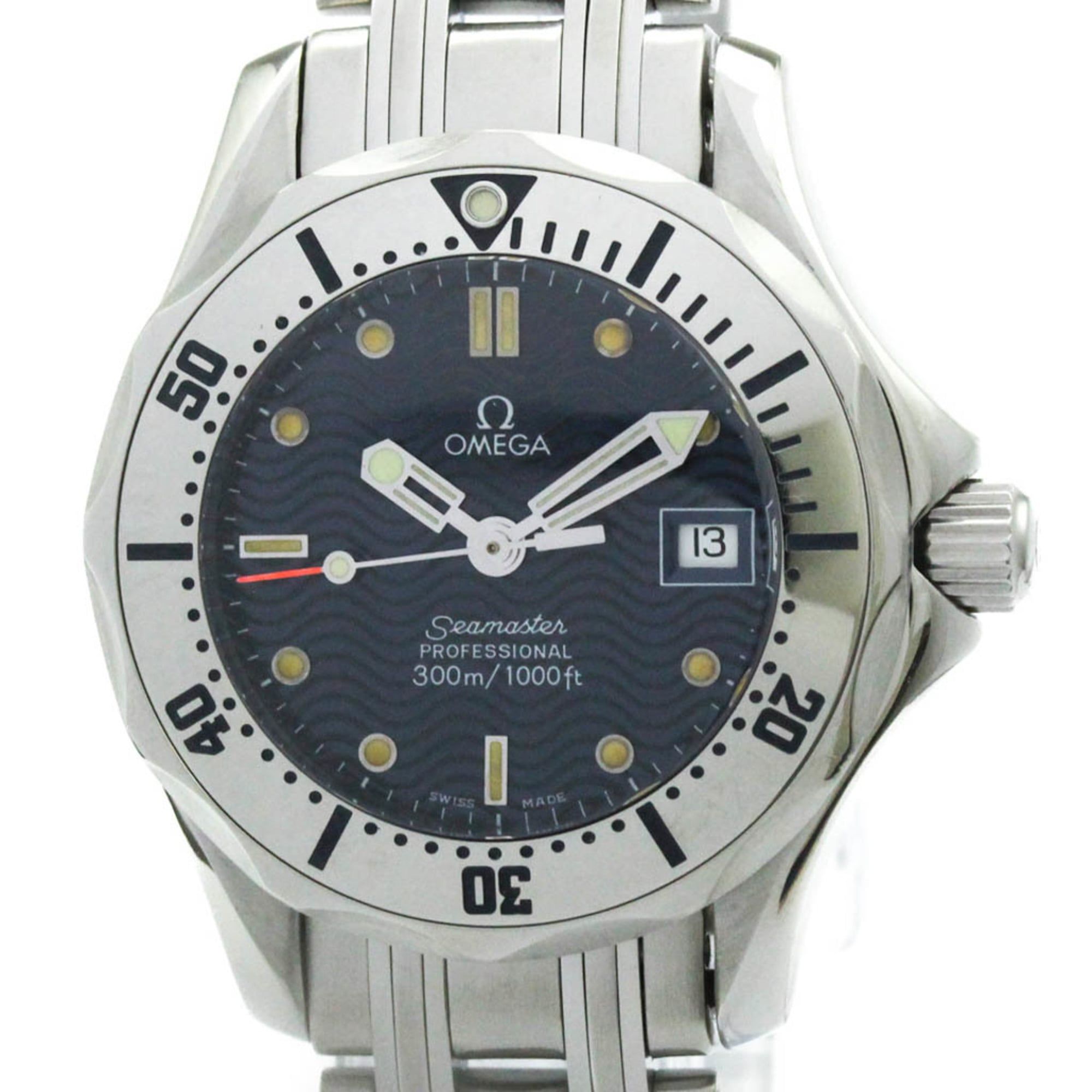 OMEGA Seamaster Professional 300M Quartz Ladies Watch 2582.80 Polished