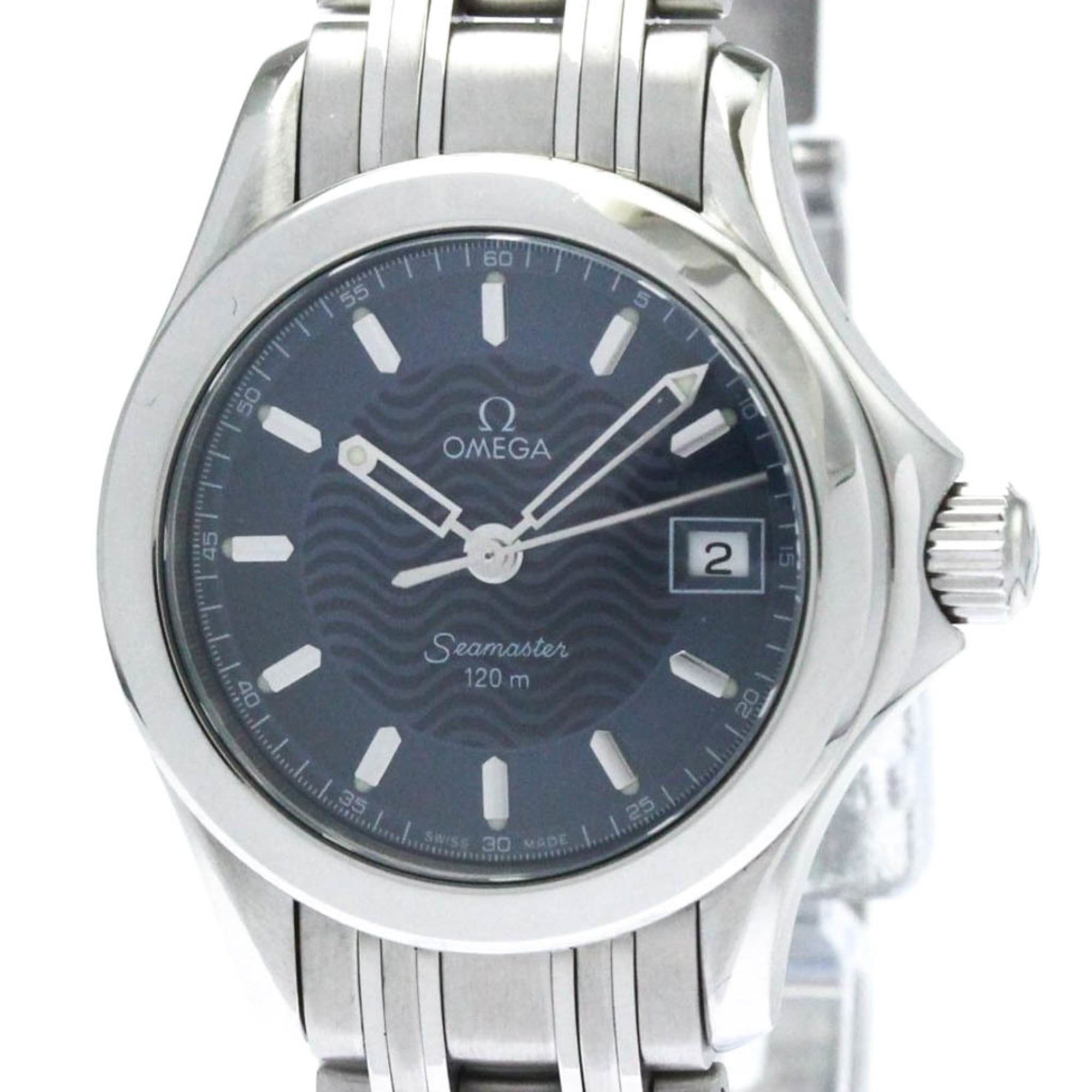 OMEGA Seamaster 120M Steel Quartz Ladies Watch 2581.81 Polished