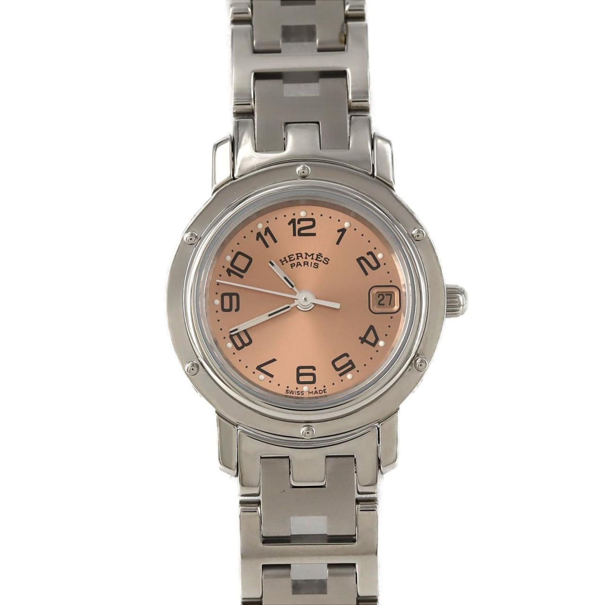HermÃ¨s Clipper CL4.210 Stainless Steel Quartz Watch
