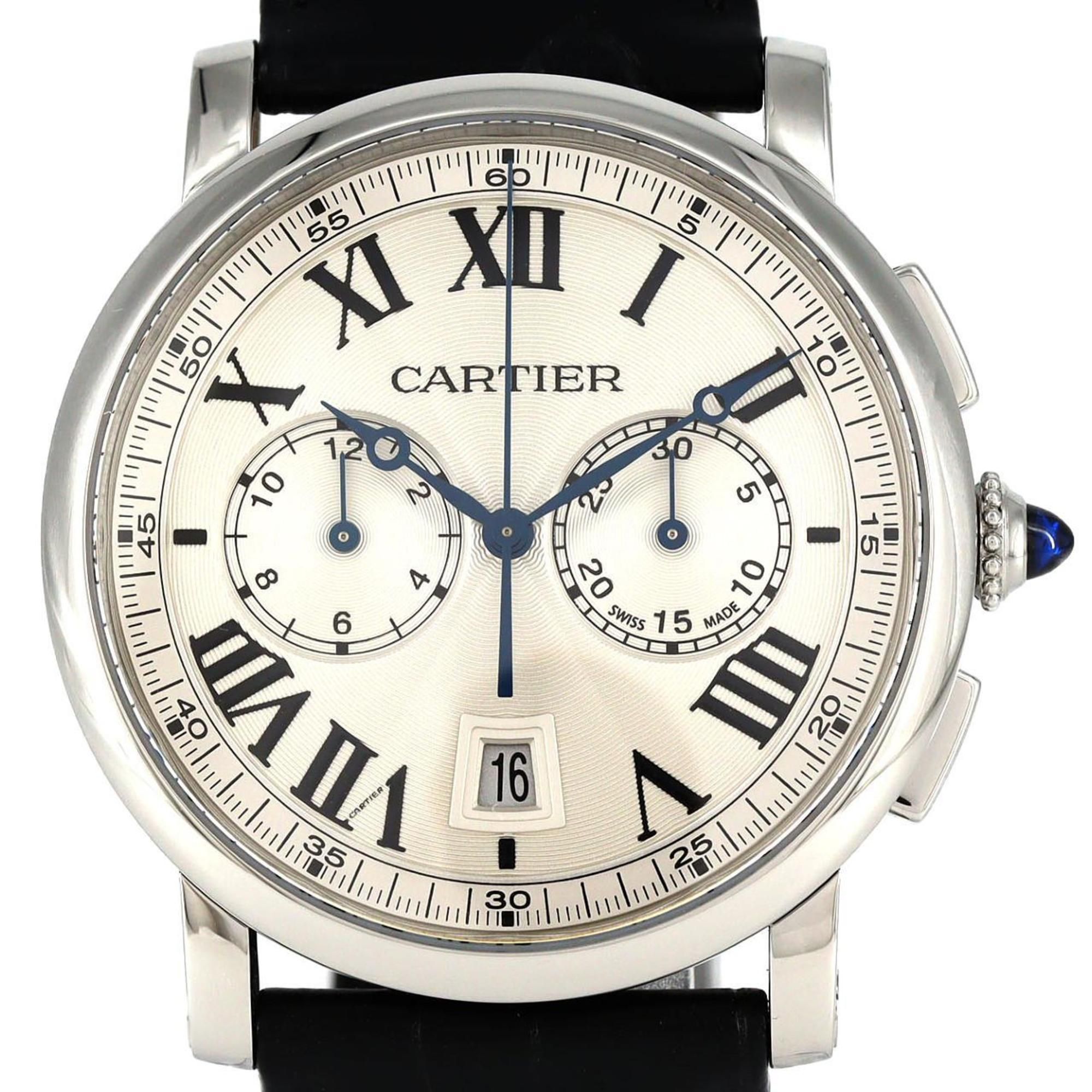 Cartier Rotonde de Chronograph WSRO0002 Stainless Steel Automatic Watch