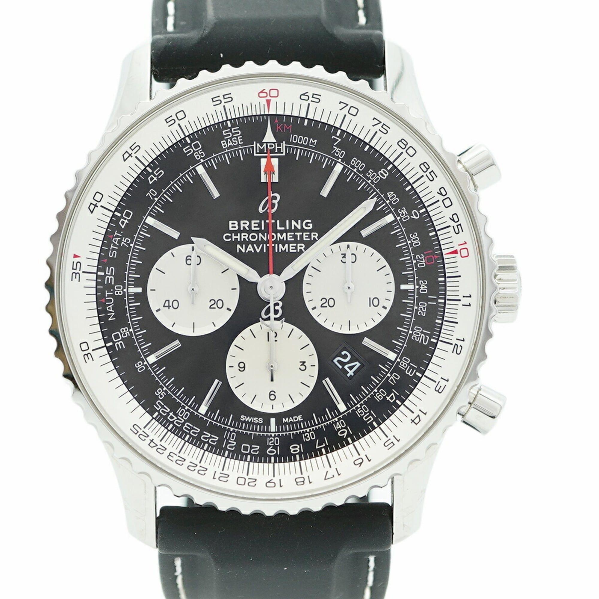 Breitling Navitimer AB0127 Black Dial Men's Watch