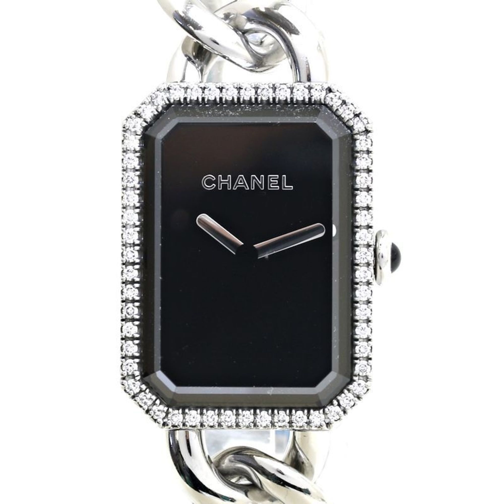 CHANEL Premiere Bezel Diamond H3254 Stainless Steel Ladies 39865 Watch