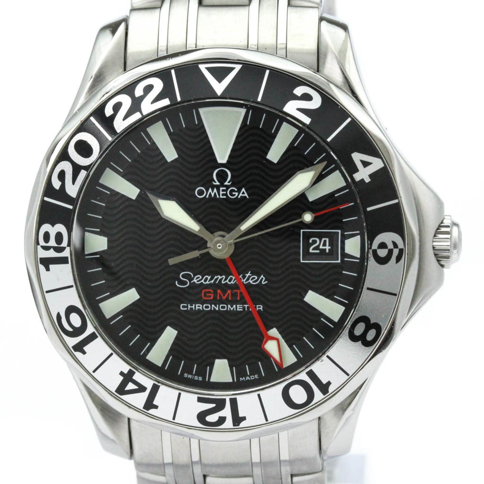 OMEGA Seamaster GMT 50th Anniversary Automatic Watch 2534.50 Polished