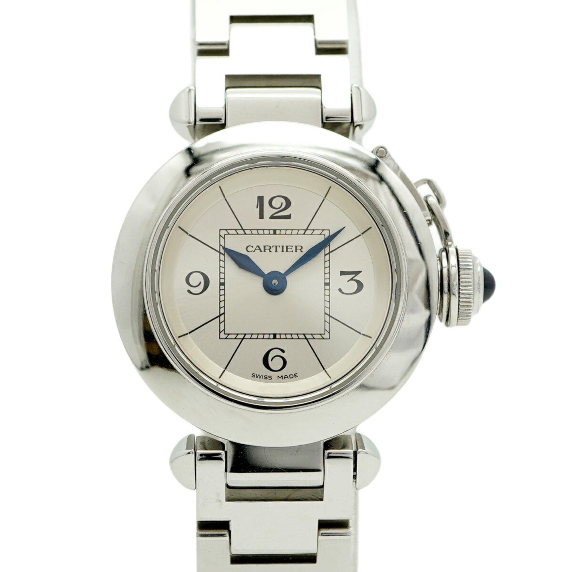 Cartier Miss Pasha W3140007 Silver Dial Women's Watch