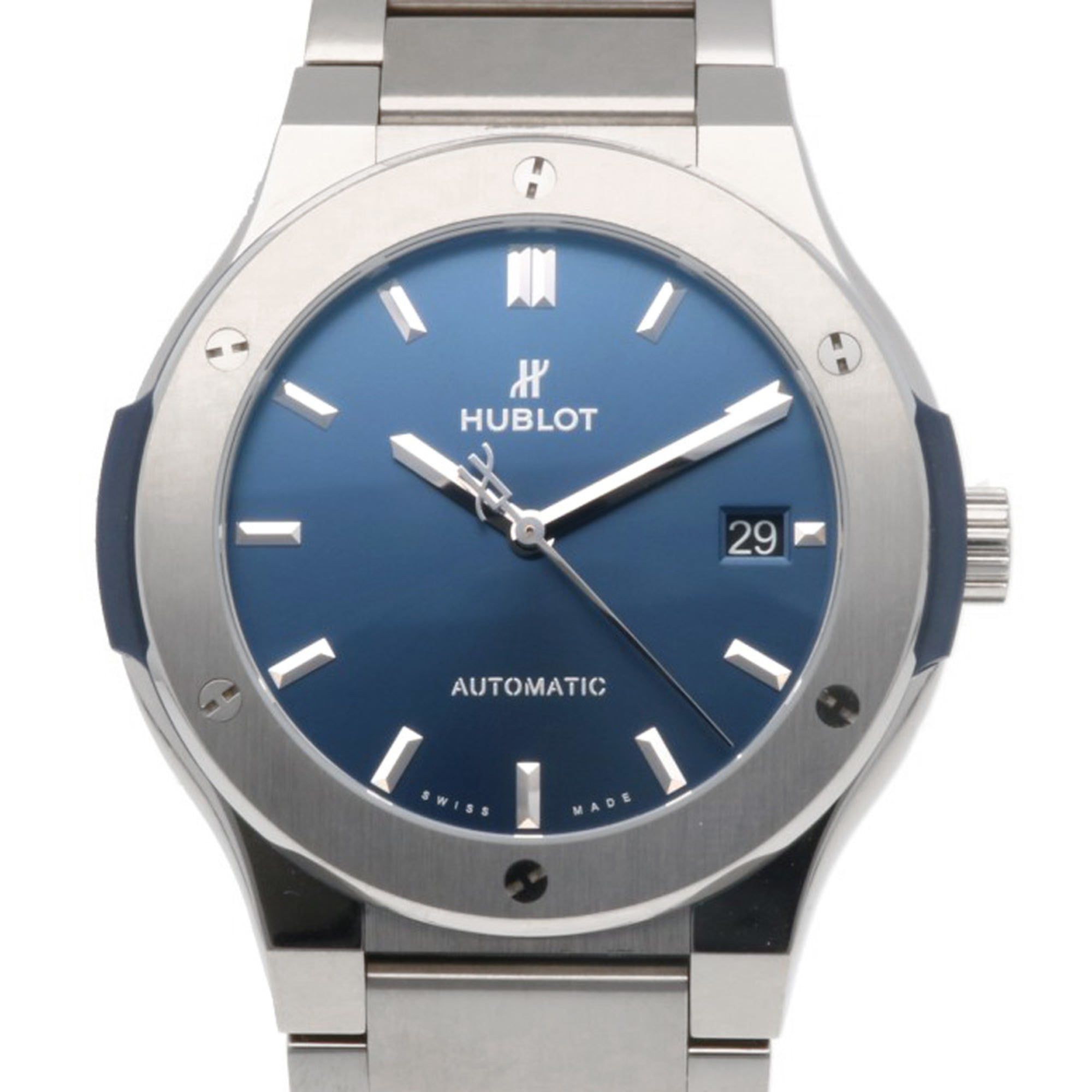 Hublot Classic Fusion Titanium Watch 510.NX.7170.NX Automatic Men's HUBLOT Overhauled