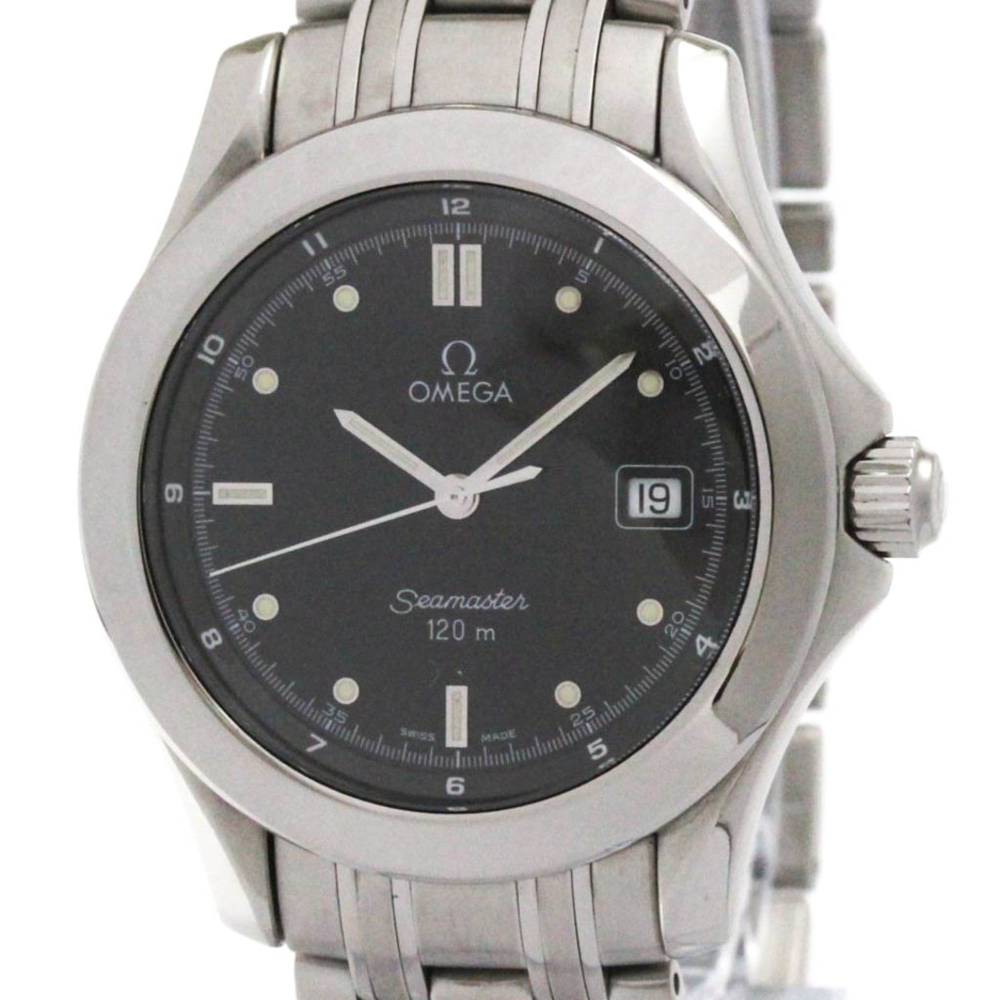 OMEGA Seamaster 120M Stainless Steel Quartz Mens Watch 2511.50 Polished