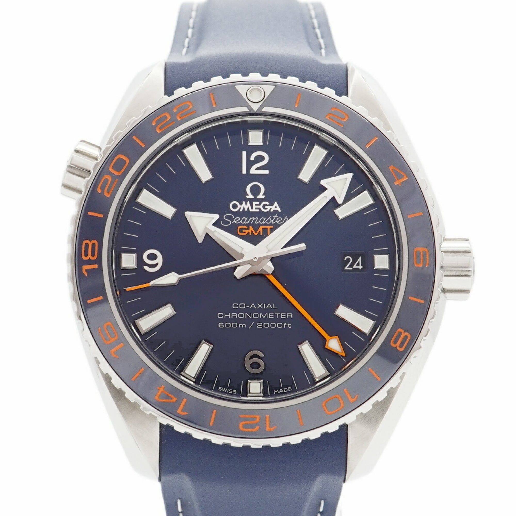 Omega Seamaster Planet Ocean 232.32.44.22.03.001 Navy Dial Men's Watch