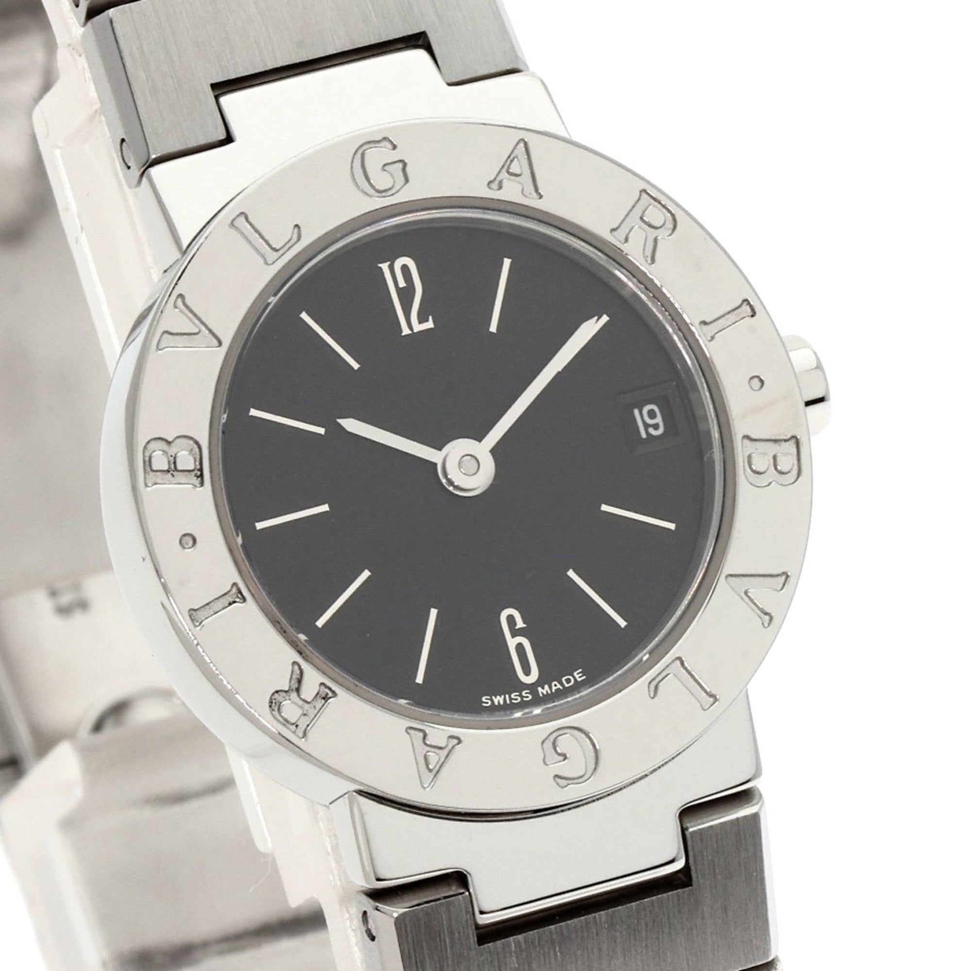 BVLGARI BB23SSD Wristwatch Stainless Steel SS Ladies