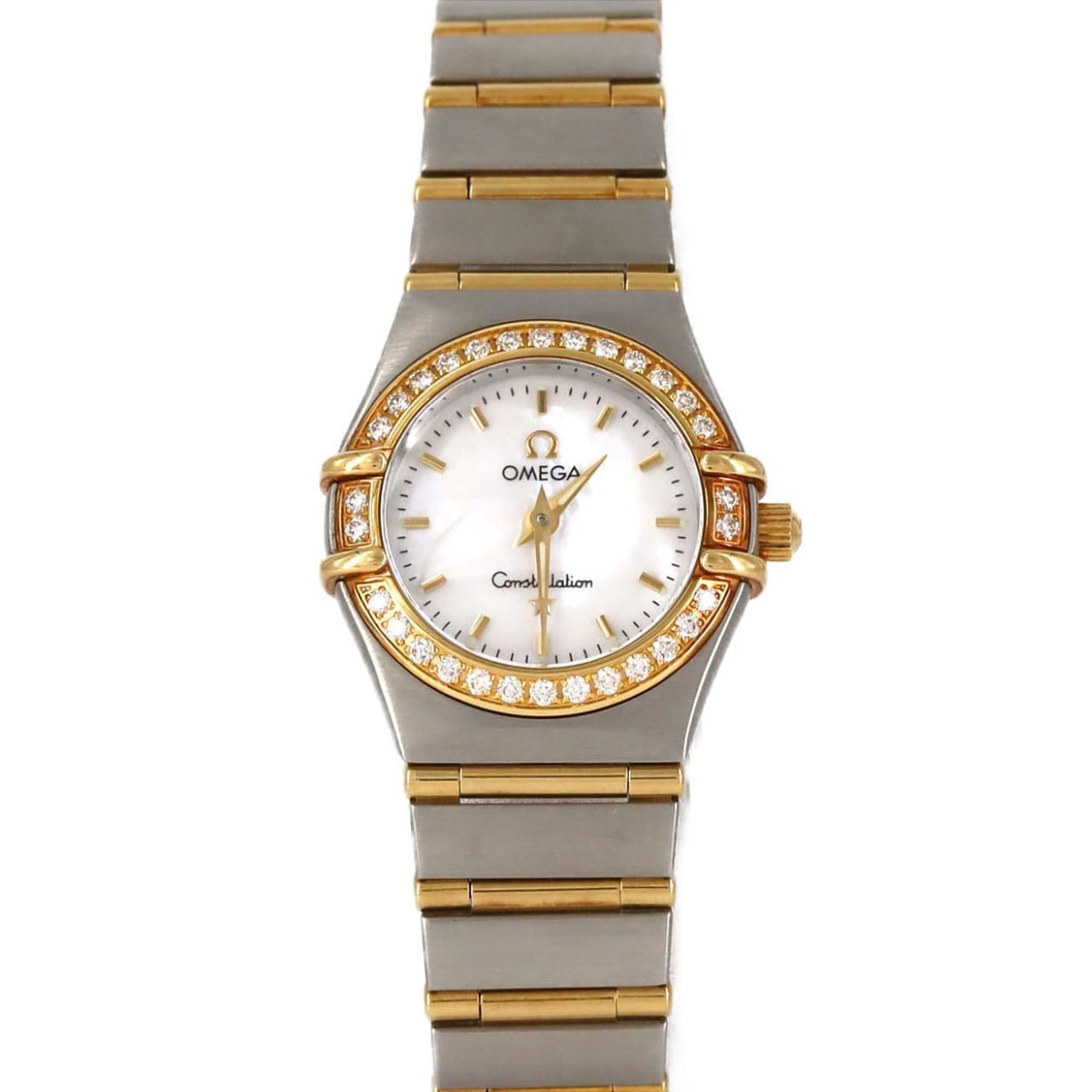 Omega Constellation Mini Two-Tone D 1267.70 SSxYG Quartz Watch