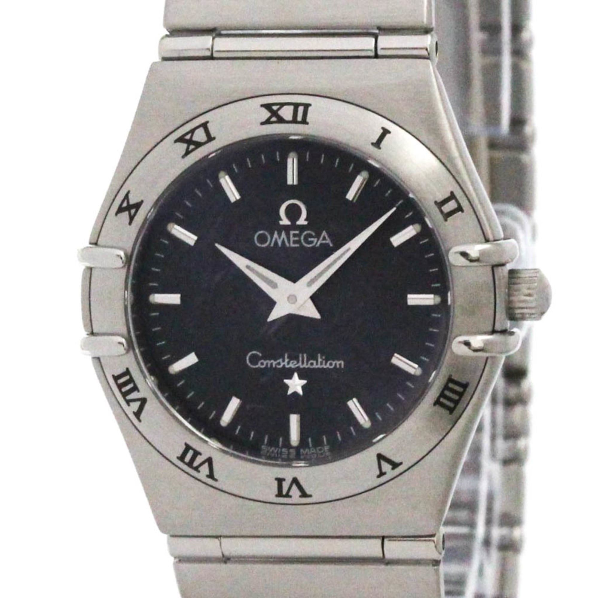 OMEGA Constellation Steel Quartz Ladies Watch 1572.40 Polished