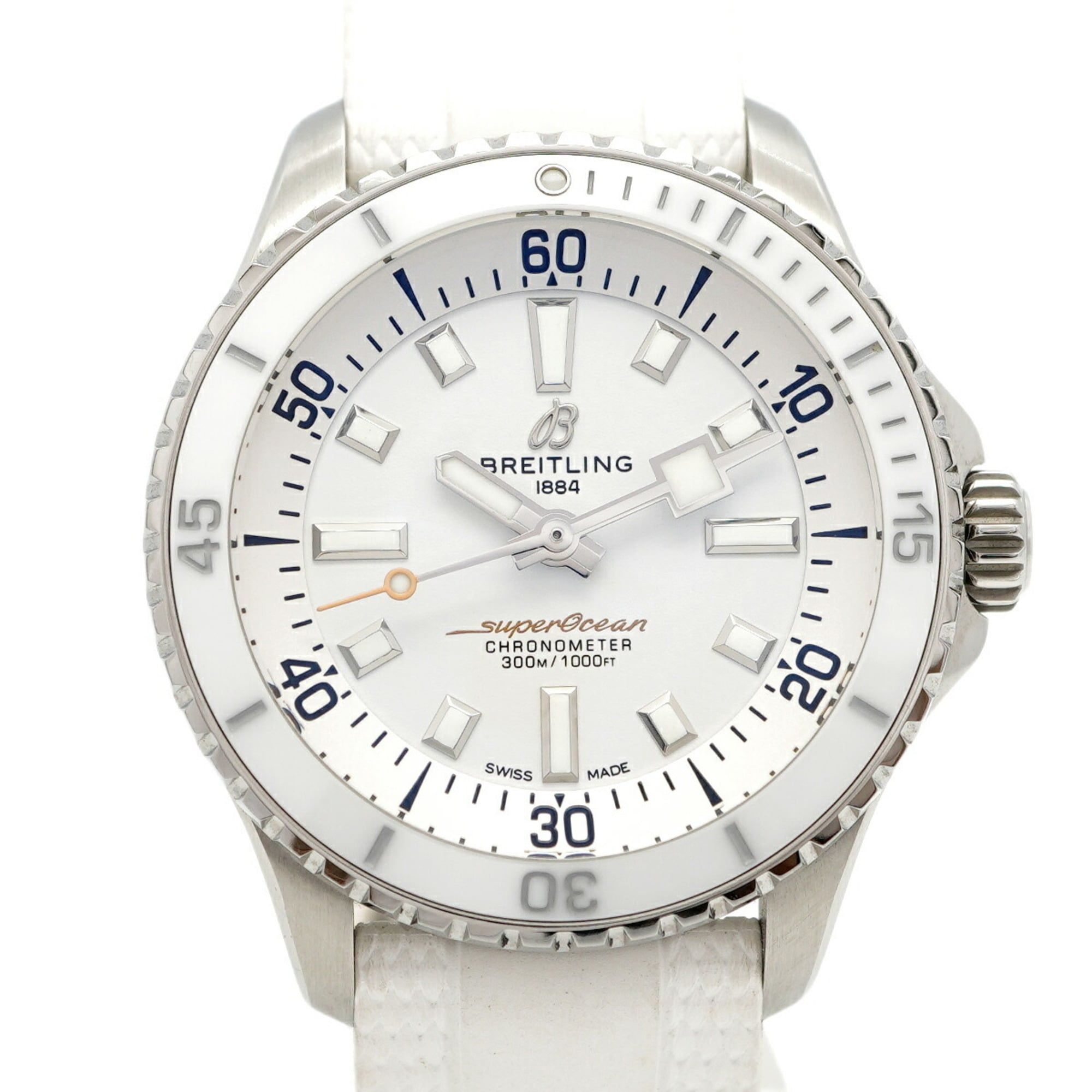 Breitling Superocean A17377 White Dial Boys' Watch