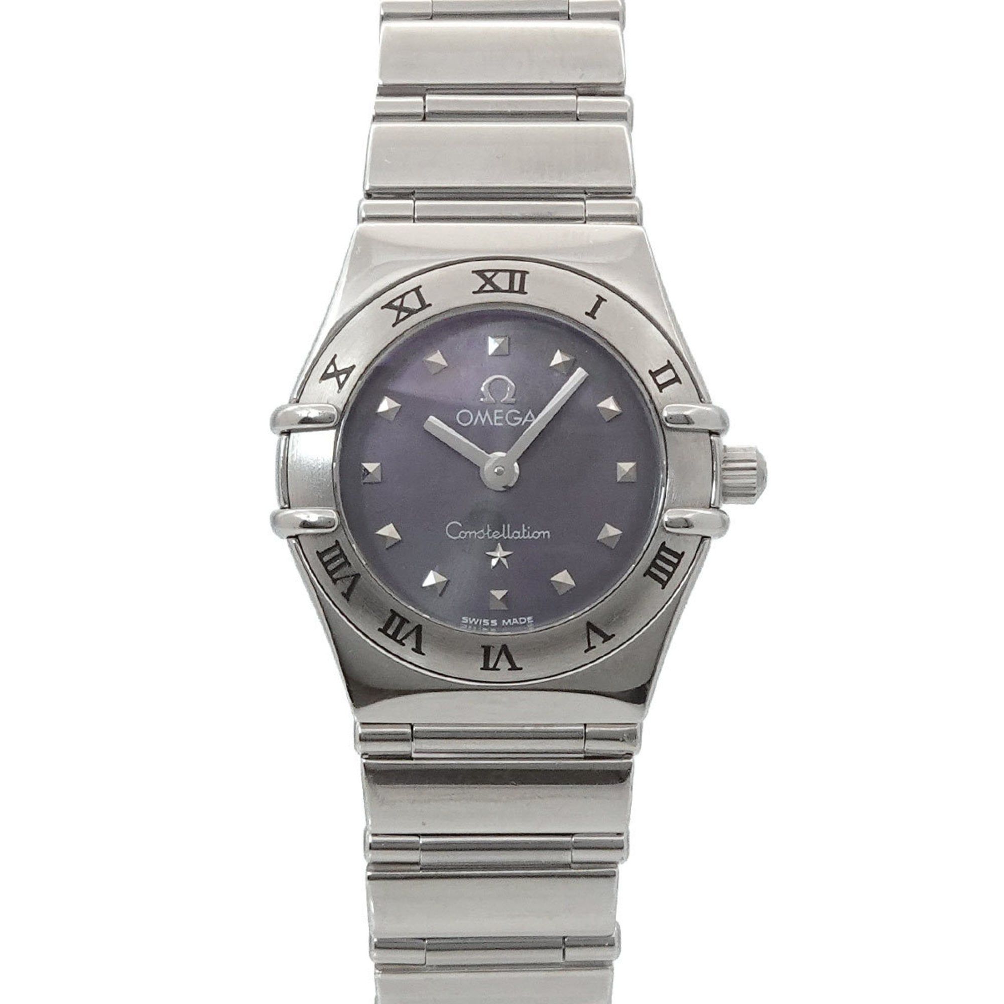 OMEGA Constellation Mini My Choice 1561 51 Women's Watch, Gray Quartz Watch