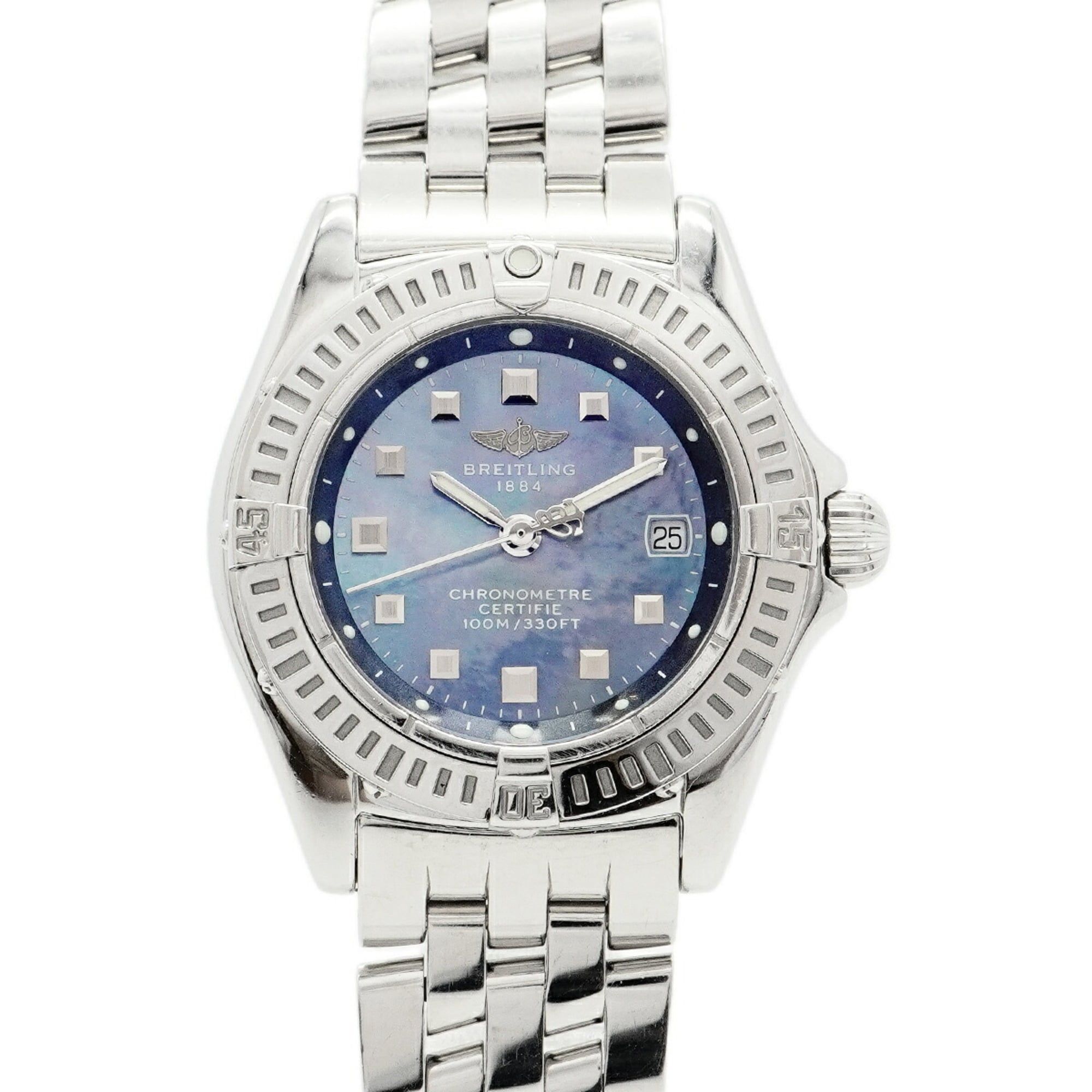 Breitling Calistino A72345 Blue Dial Women's Watch