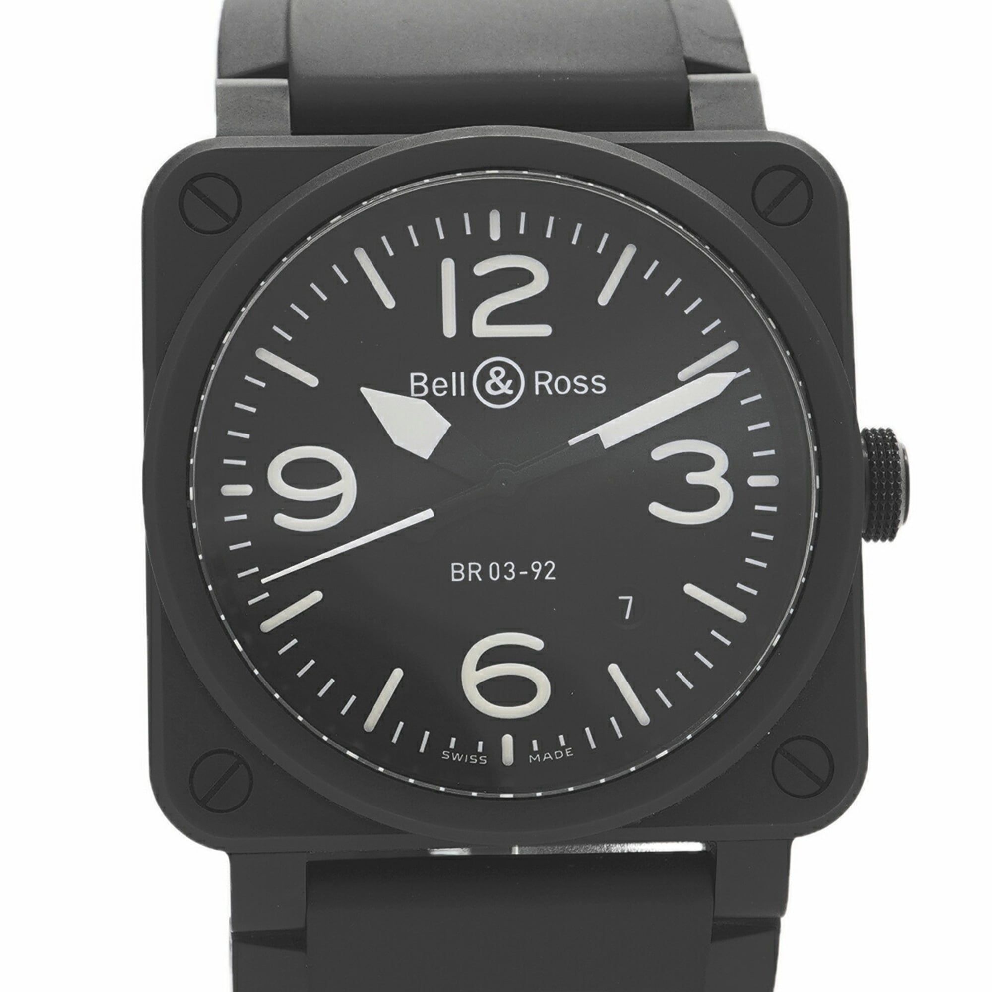 Bell & Ross BR03 Black Matte BR0392-BL-CE Dial Men's Watch