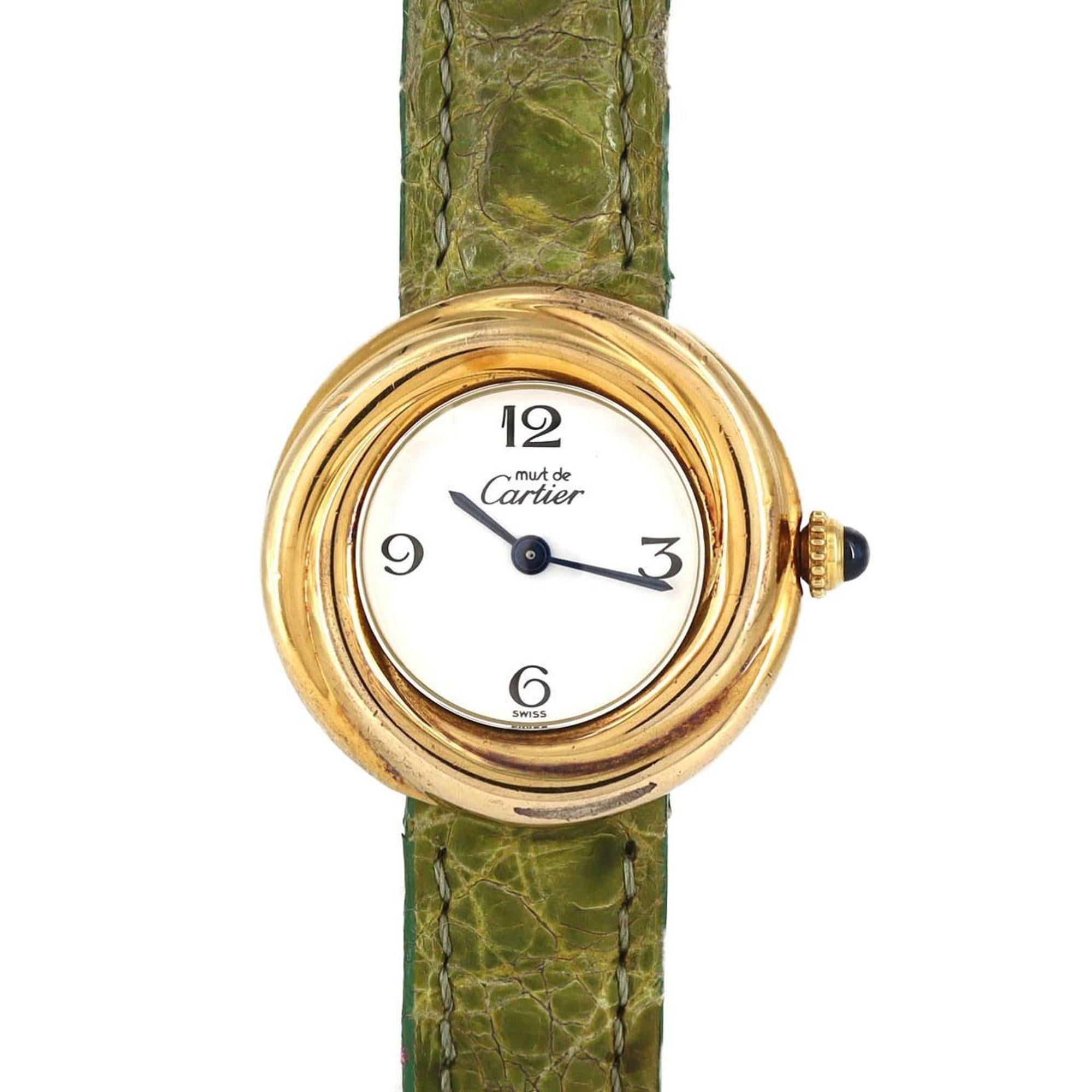 Cartier Must Trinity GP W1010844 Quartz Watch
