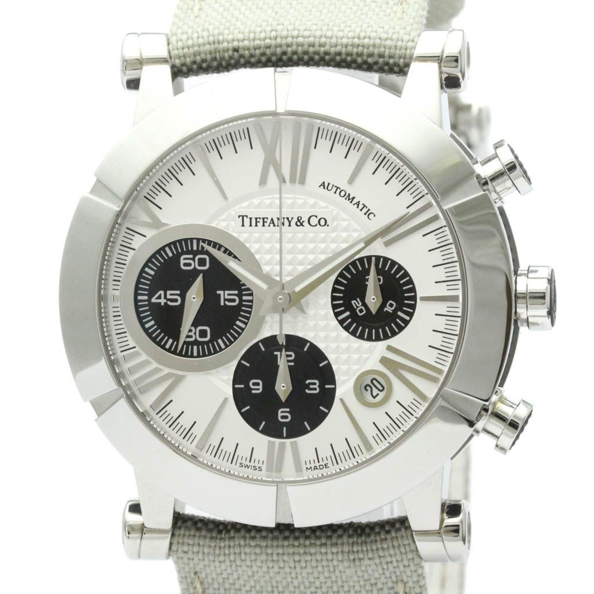 TIFFANY Atlas Chronograph Automatic Watch Z1000.82.12A21A71A Polished