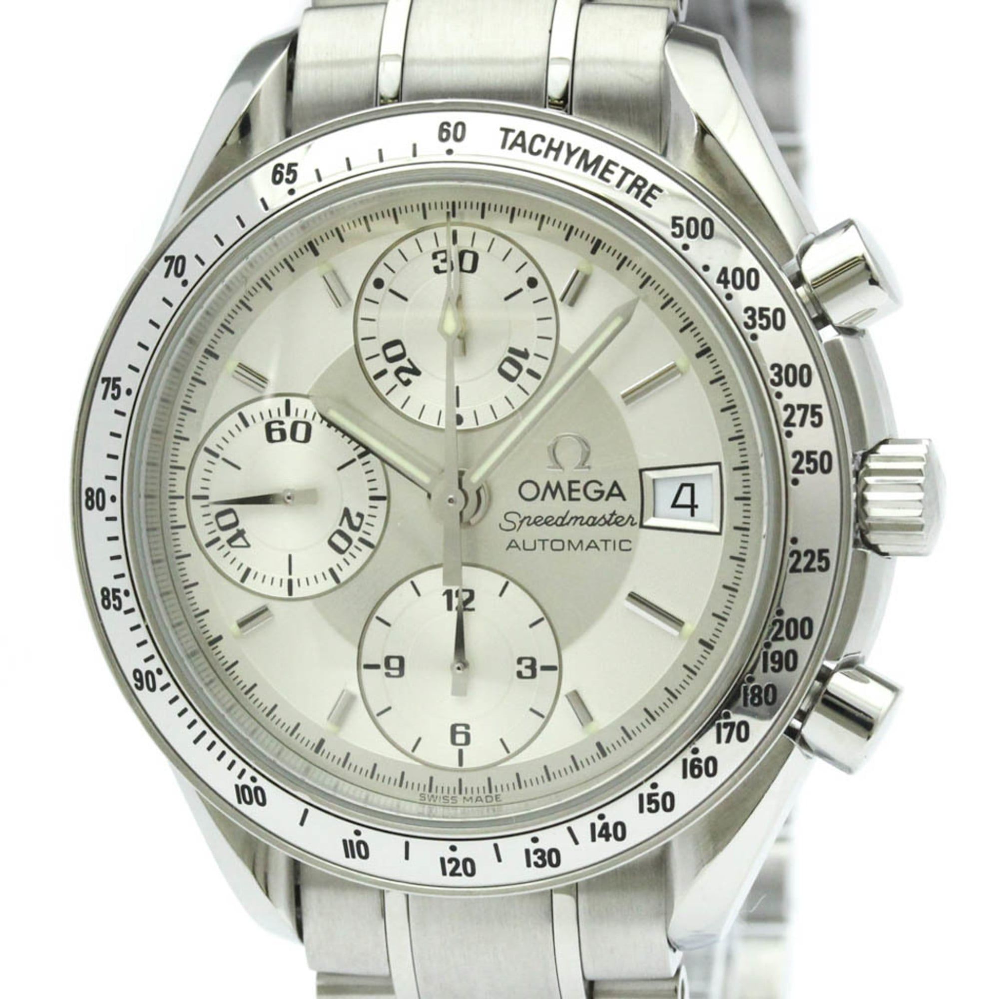 OMEGA Speedmaster Date Steel Automatic Mens Watch 3513.30 Polished