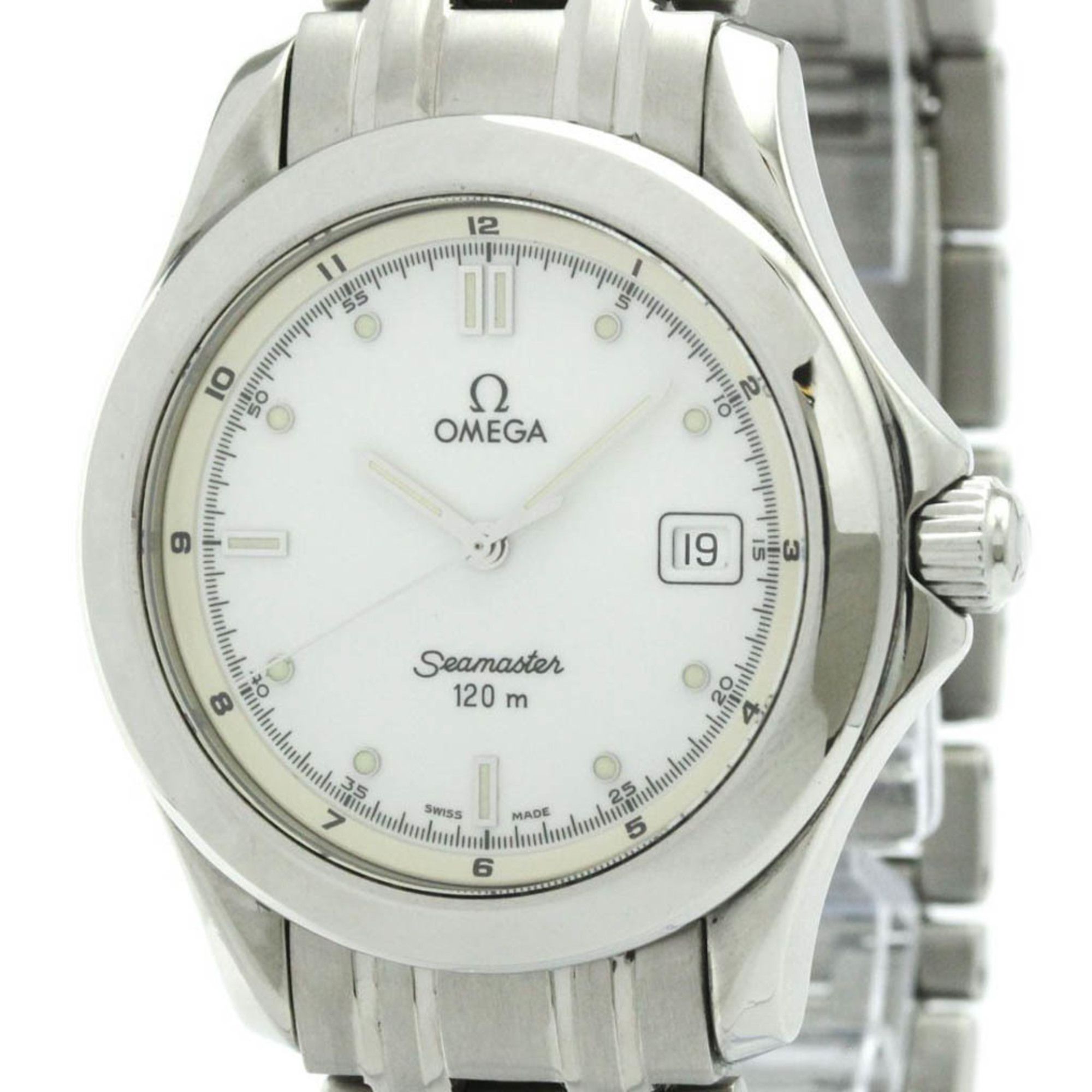 OMEGA Seamaster 120M Steel Quartz Mens Watch 2511.20 Polished
