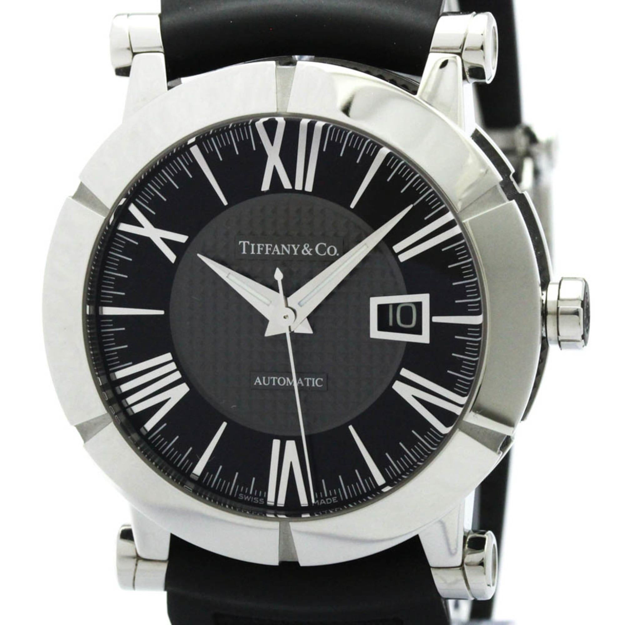 TIFFANY Atlas Gent Steel Automatic Watch Z1000.70.12A10A91A Polished
