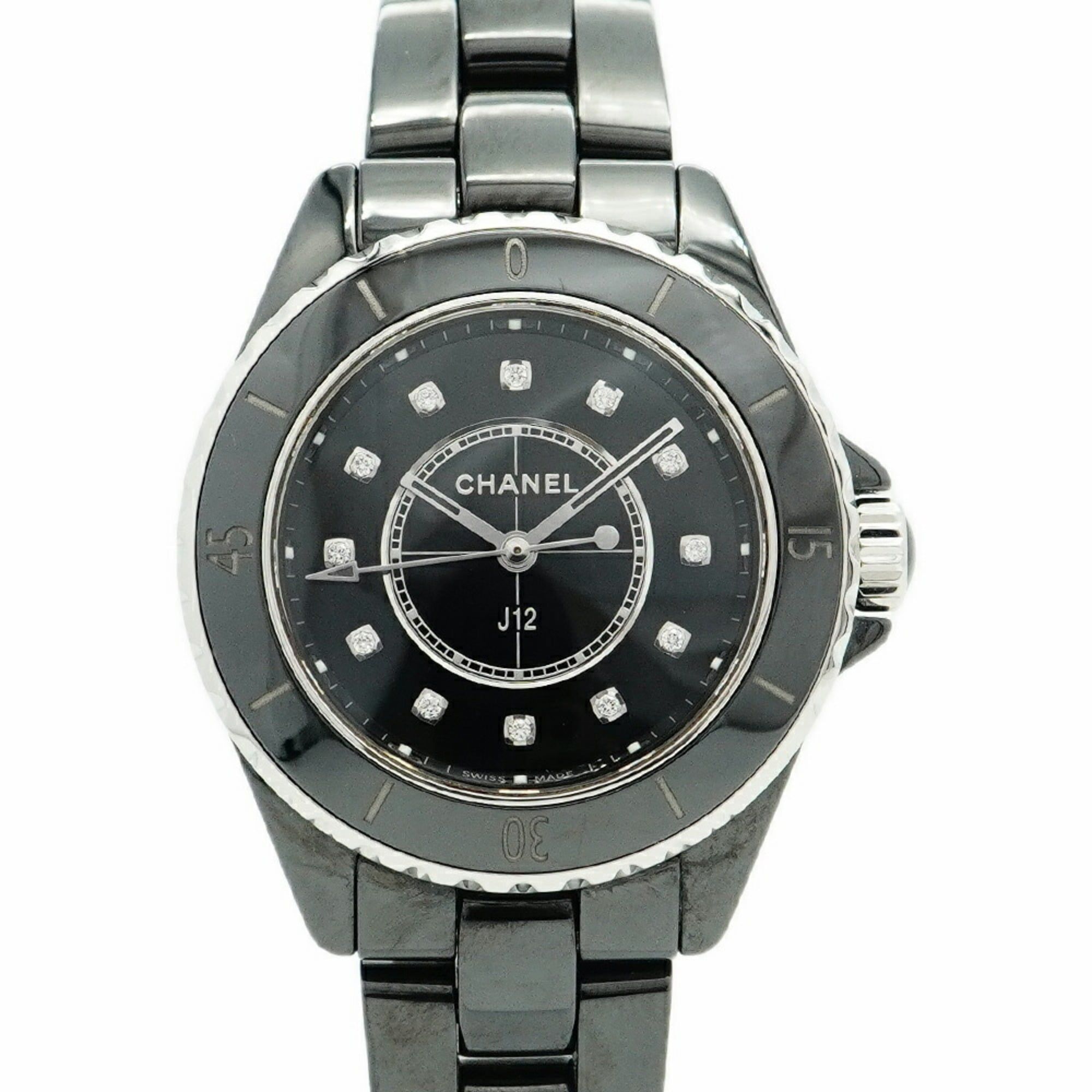 Chanel J12 H5701 Black Dial Women's Watch