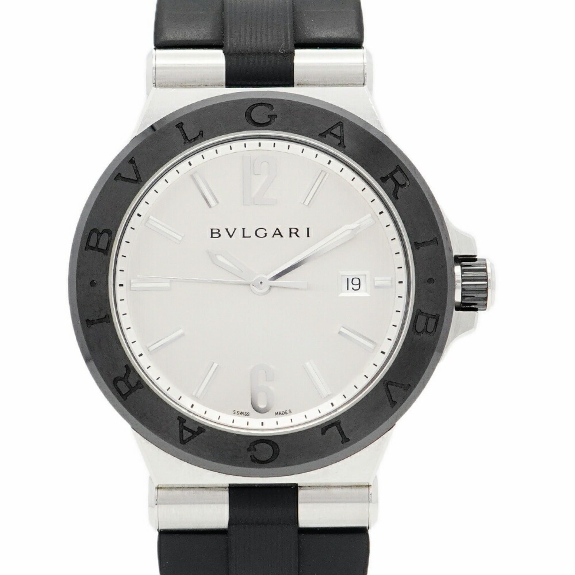Bvlgari Diagono DG42SC Silver Dial Men's Watch