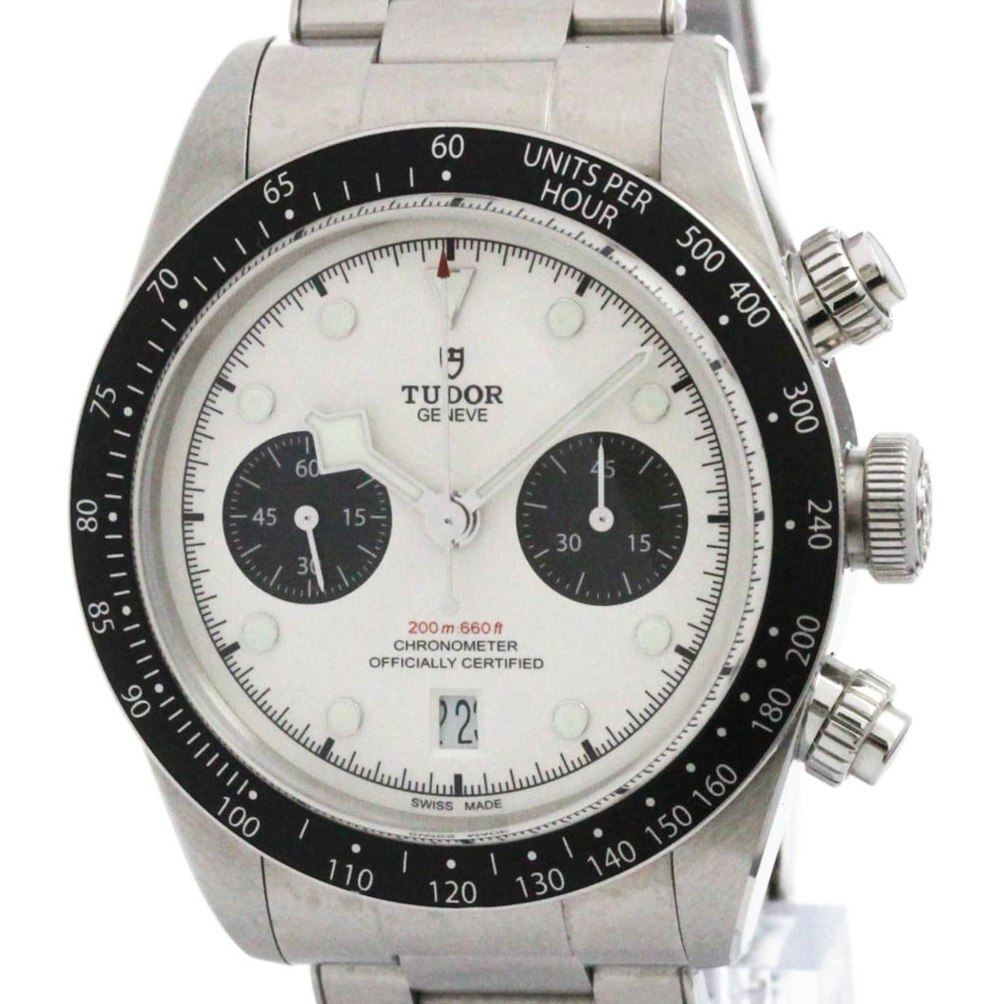 TUDOR Heritage Black Bay Steel Automatic Watch 79360N Polished