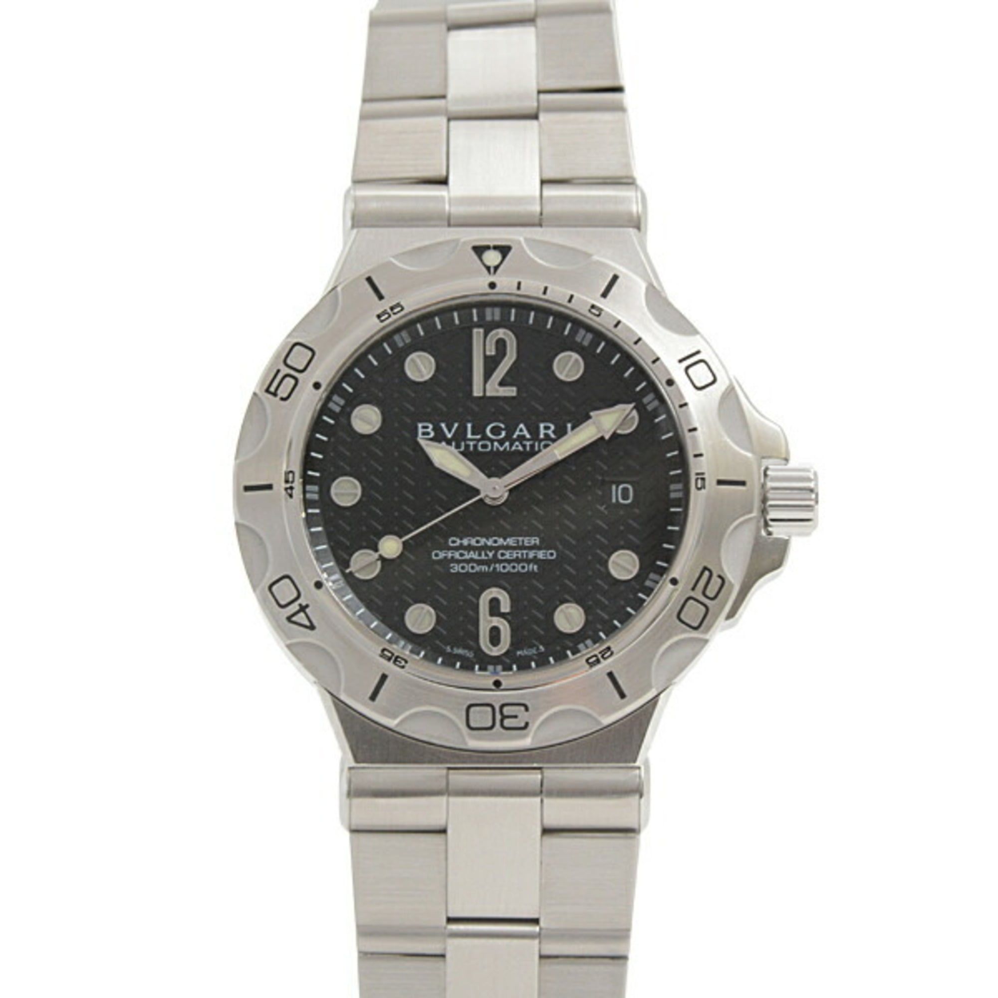 Bvlgari Men's Watch Diagono Professional Scuba Automatic Stainless Steel BVLGARI DP42SSD SS
