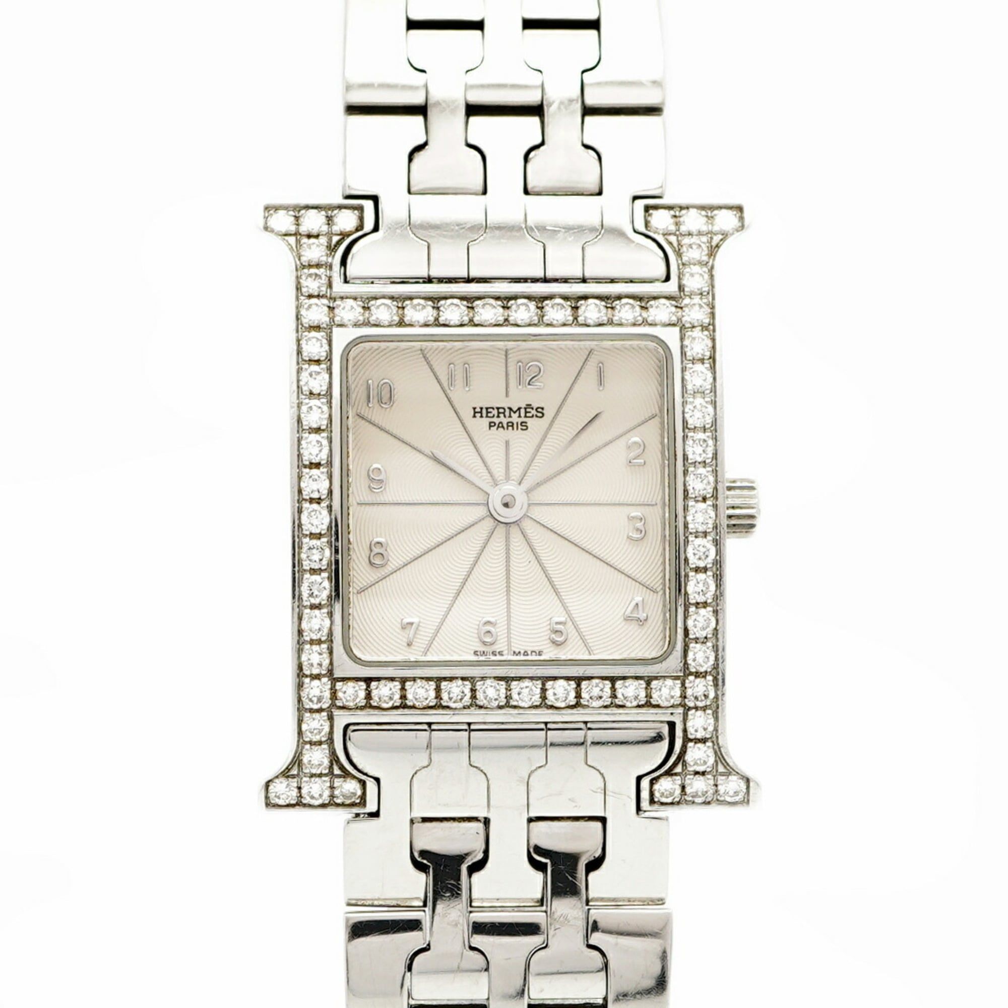 HermÃ¨s H Watch HH1.230 White Dial Women's