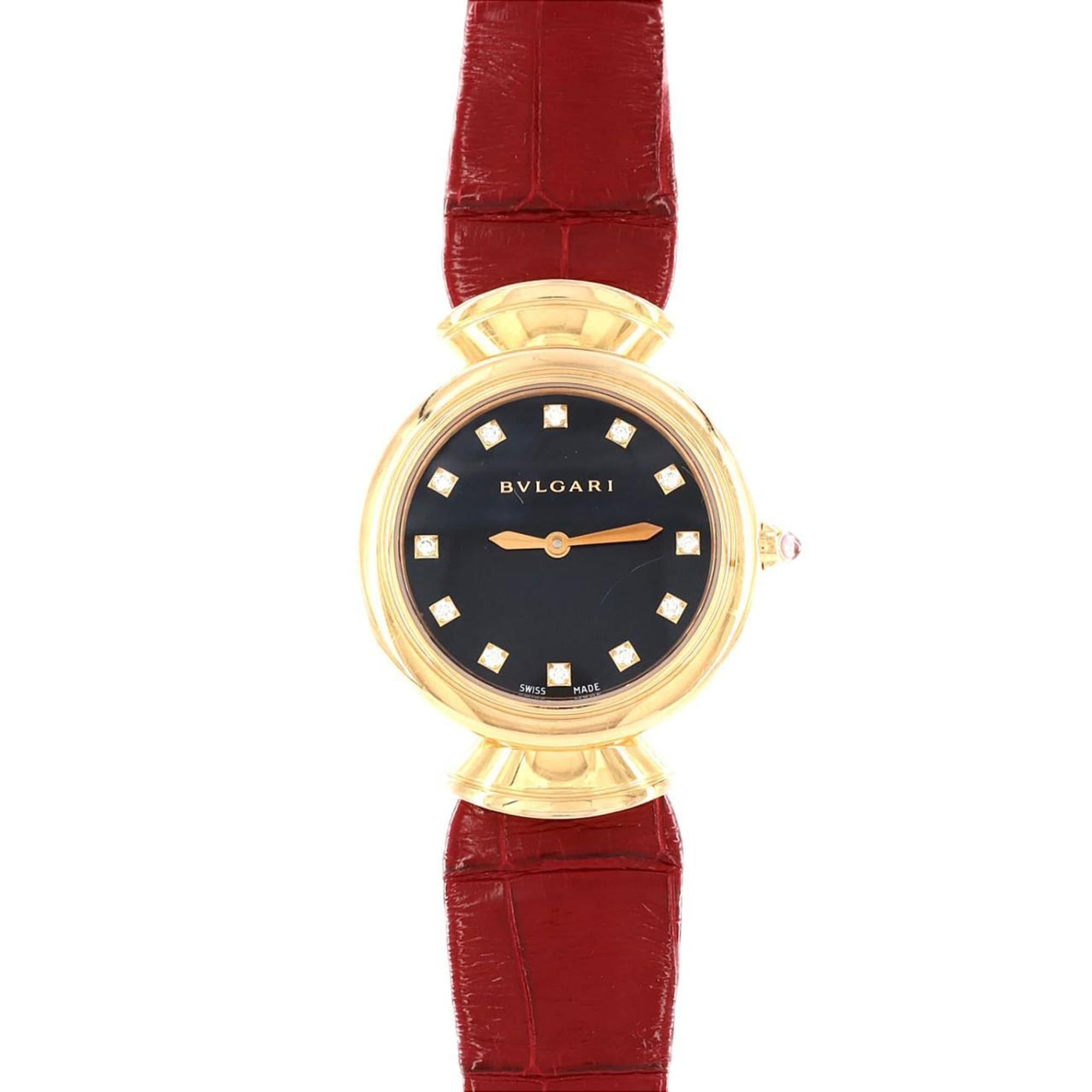 Bvlgari Diva Dream PG/12P DVP30G 102841 PG/RG Quartz Watch