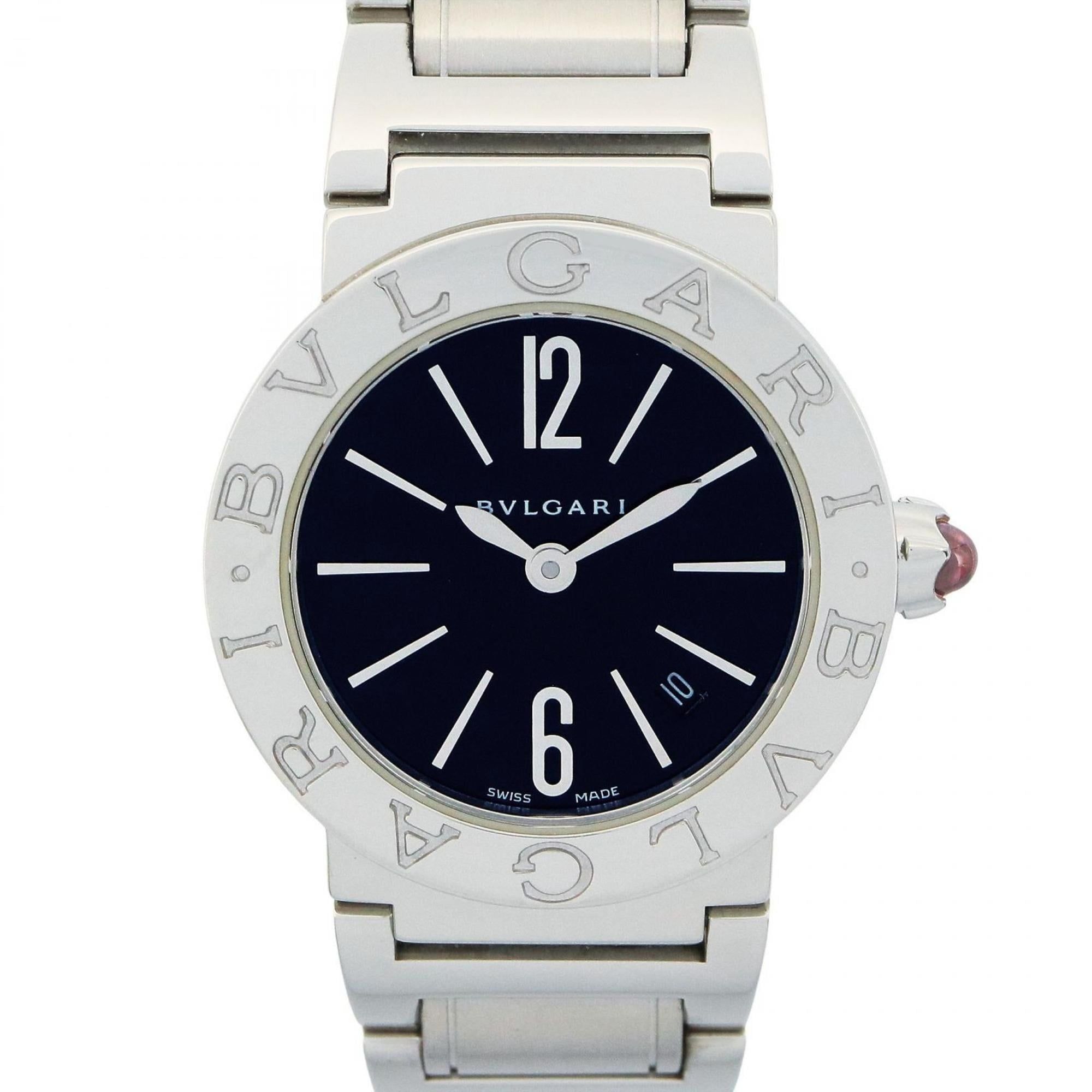 BVLGARI Women's Stainless Steel Watch in Black BBL26S