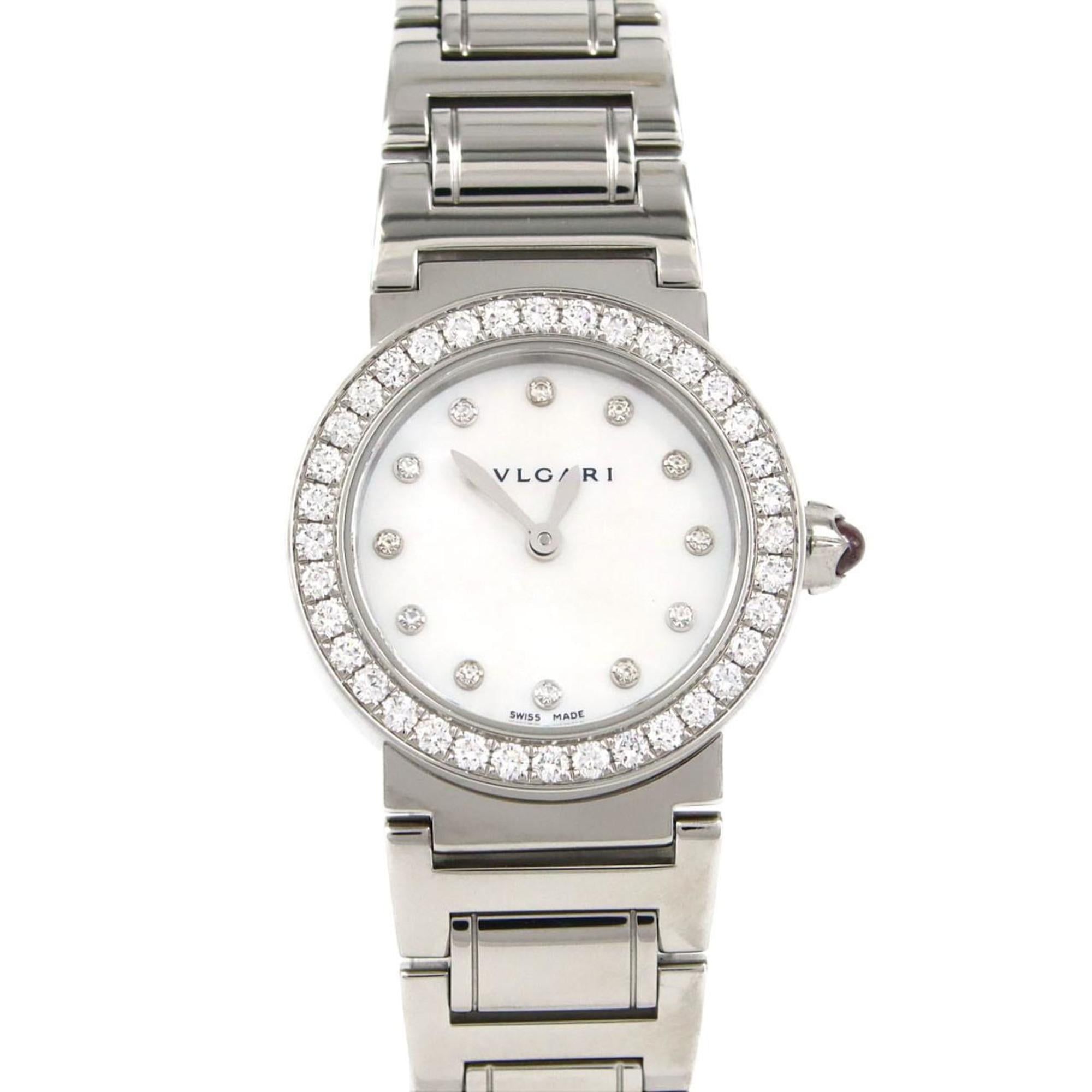 Bvlgari D-12 BBL26S SS Quartz Watch