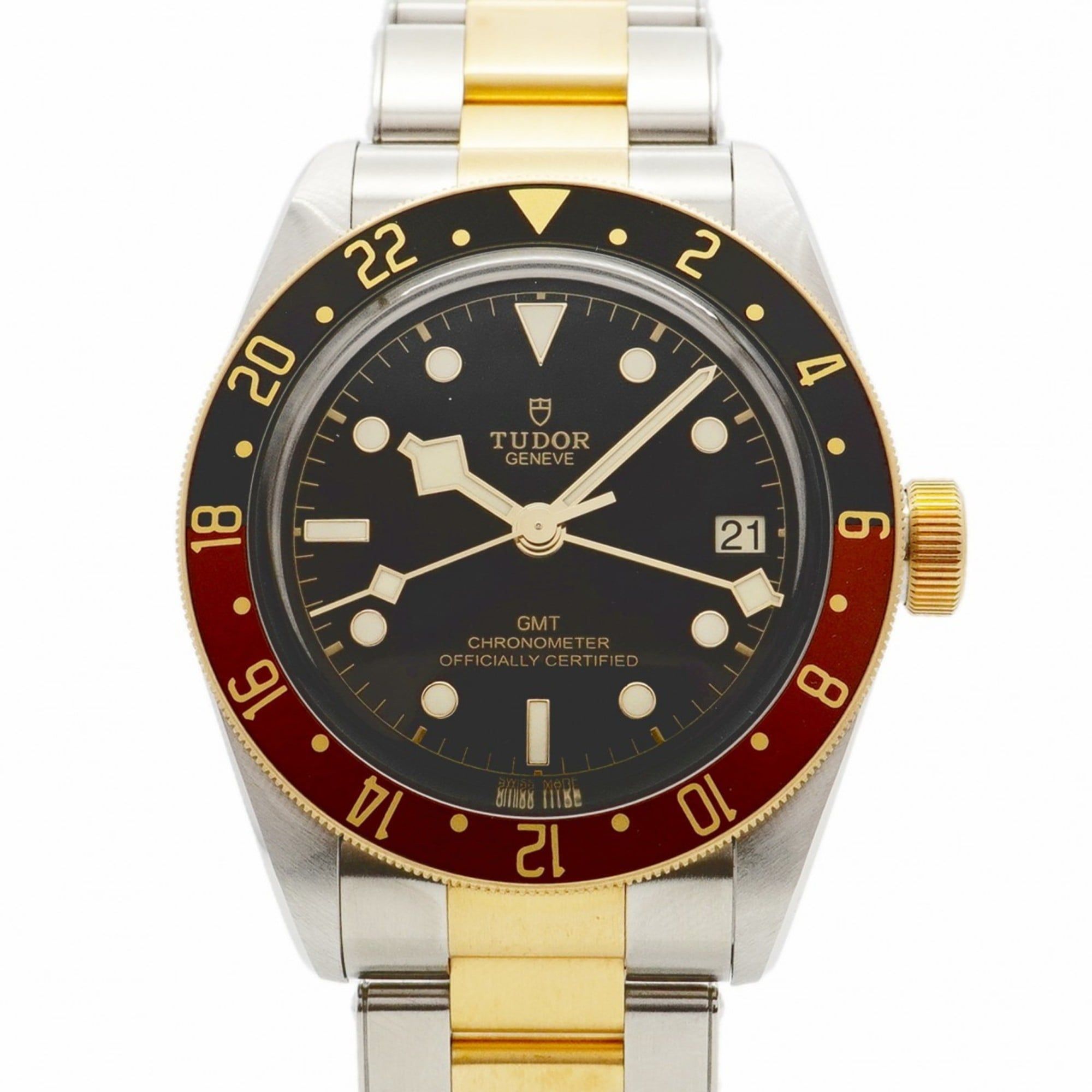 Tudor Black Bay GMT 79833MN Dial Men's Watch