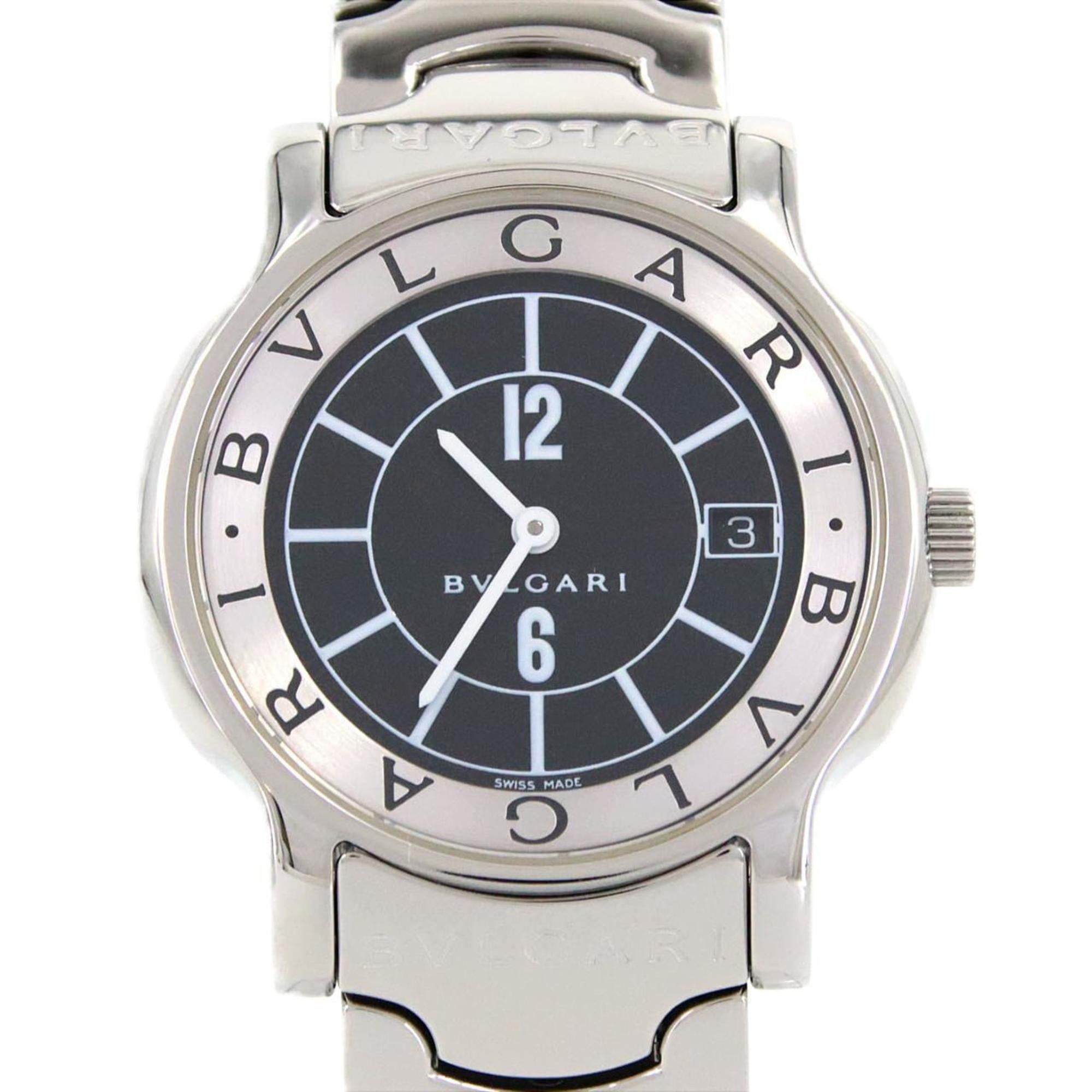 Bvlgari Solotempo ST35S Stainless Steel Quartz Watch