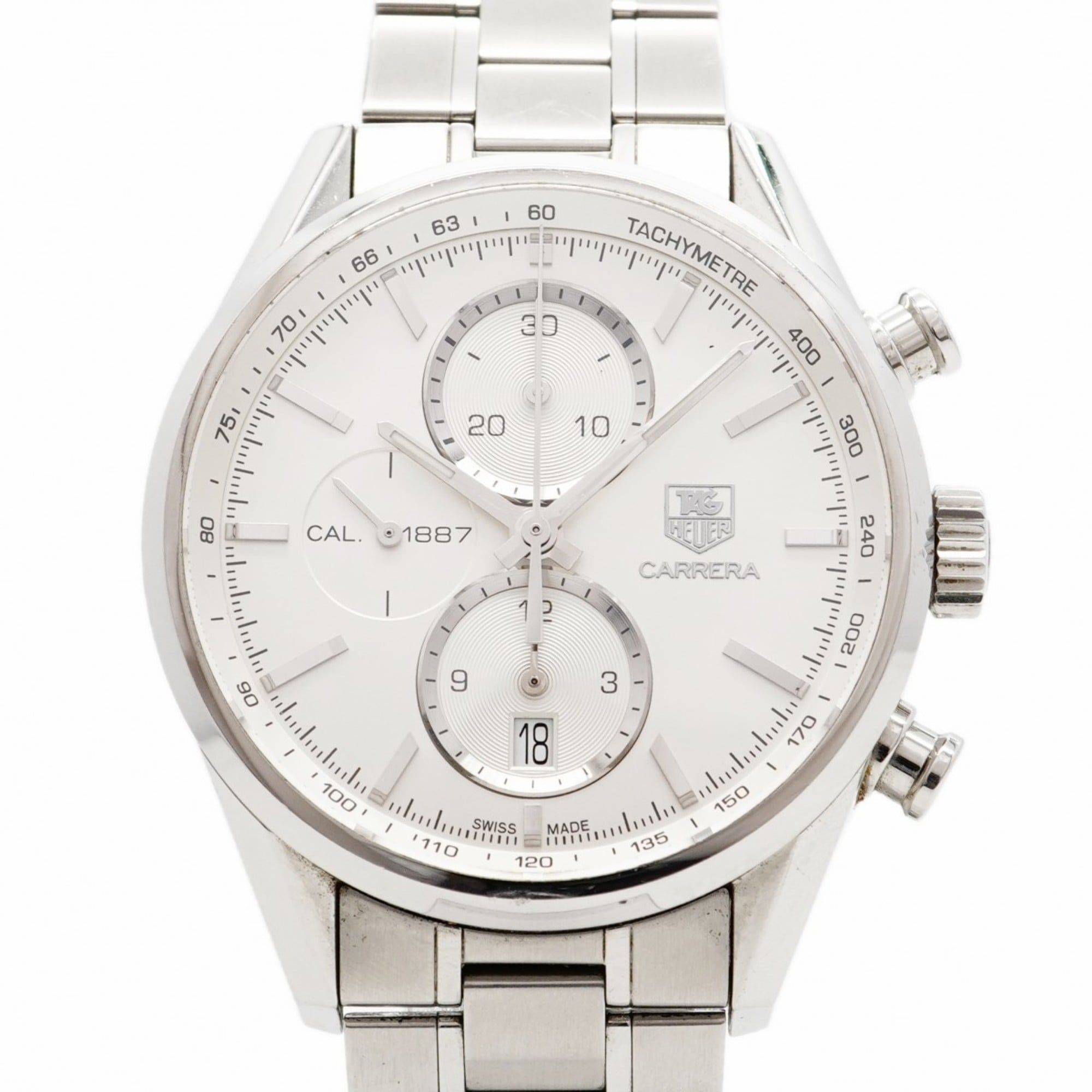 TAG Heuer Carrera CAR2111 Silver Dial Men's Watch