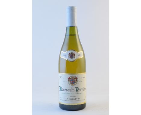Meursault-Perrières 1999 J-F Coche-Dury(No. 0680; u. 3cms; lightly bin-soiled &amp; creased label, lightly creased vintage sl