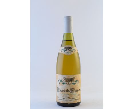 Meursault-Perrières 1994 J-F Coche-Dury(u. 3cms; very lightly creased label &amp; vintage slip)1 bottleFor further informatio