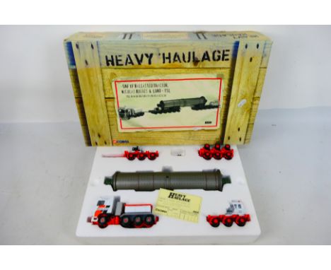 Corgi - Heavy Haulage - A boxed 1:50 scale Corgi Heavy Haulage #CC13209 Limited Edition DAF XF Ballasted Tractor, Nicolas Bog