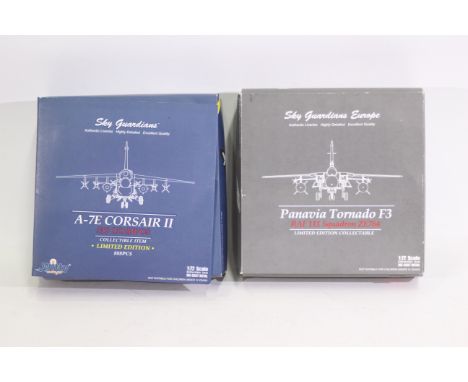 Witty Wings - Sky Guardians - Two boxed Limited Edition diecast 1:72 scale military aircraft from Sky Guardians. Lot consists