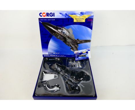 Corgi Aviation Archive - A boxed Limited Edition 1:72 scale Corgi Aviation Archive AA39802 Panavia Tornado F3, ZG757, 43(F) S