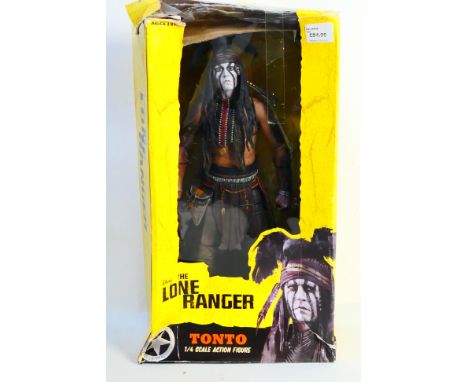 Neca - Reel Toys - Disney - The Lone Ranger. A boxed highly-detailed NECA action figure of Tonto from The Lone Ranger. With a