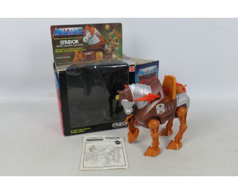 MOTU - He Man - Mattel. A boxed #4966 1983 Stridor Heroic Armored War Horse by Mattel. Stridor appears to be in Excellent con