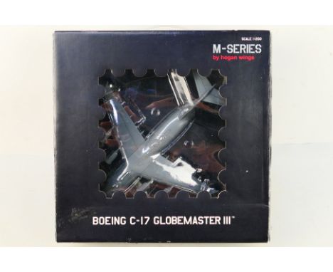 Hogan Wings - A boxed Hogan Wings M-Series 1:200 scale #7778 Boeing C-17A Globemaster III RAF '10th Anniversary' ZZ177, 09-02