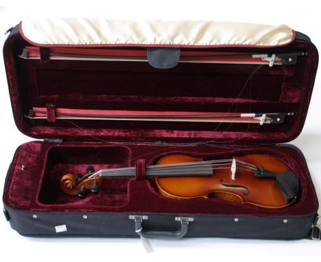 A Sound Post Prima Loreato viola, in a fitted case with two bows