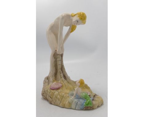 Carltonware Trail Figure Mermaids Child: 