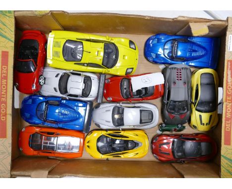 A collection of Gati, Jada, Solido &amp; similar Branded Sports &amp; Classic Cars: 