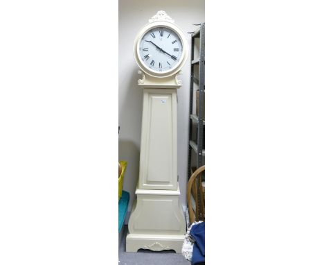 Polaris Branded Large Modern Grandfather Clock: height 198cm 