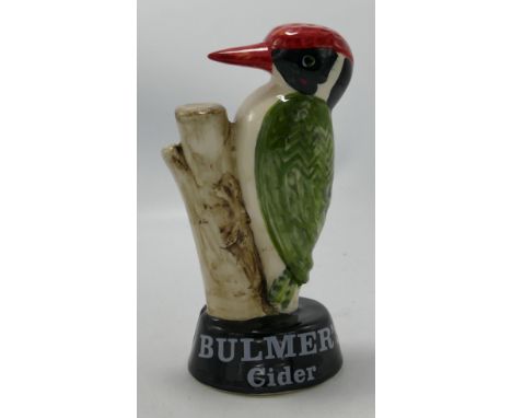 Carltonware Bulmer Cider Advertising Woodpecker: height 19cm 