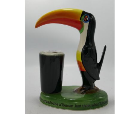 Carltonware Guinness Toucan Lampbase: height 21cm 