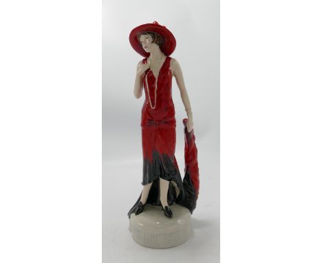 Carltonware  M Lady Rouge Sample Figure: 